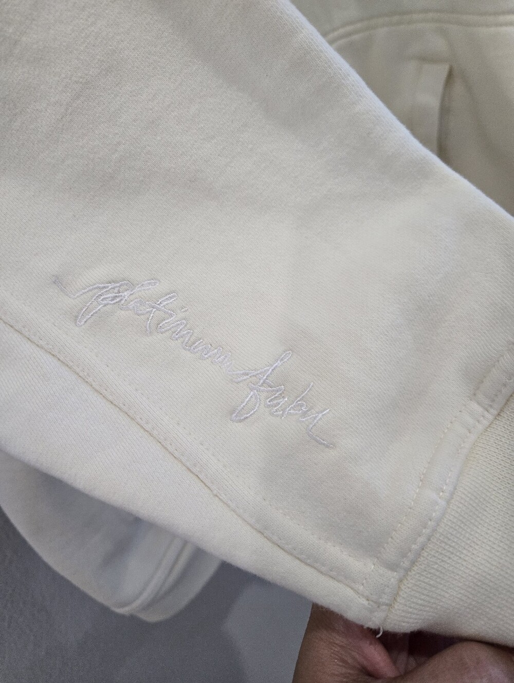 Vintage Y2k Butter Yellow Platinum Fubu Hoodie - Picture 5 of 16